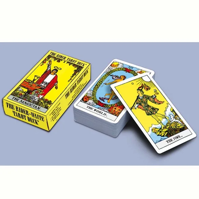 Rider Waite 10 видов колода карт Таро карточки для настольных игр Игра манга/Классика/Тени настольная игра, Карты Таро для семьи/друзей - Цвет: Rider Waite