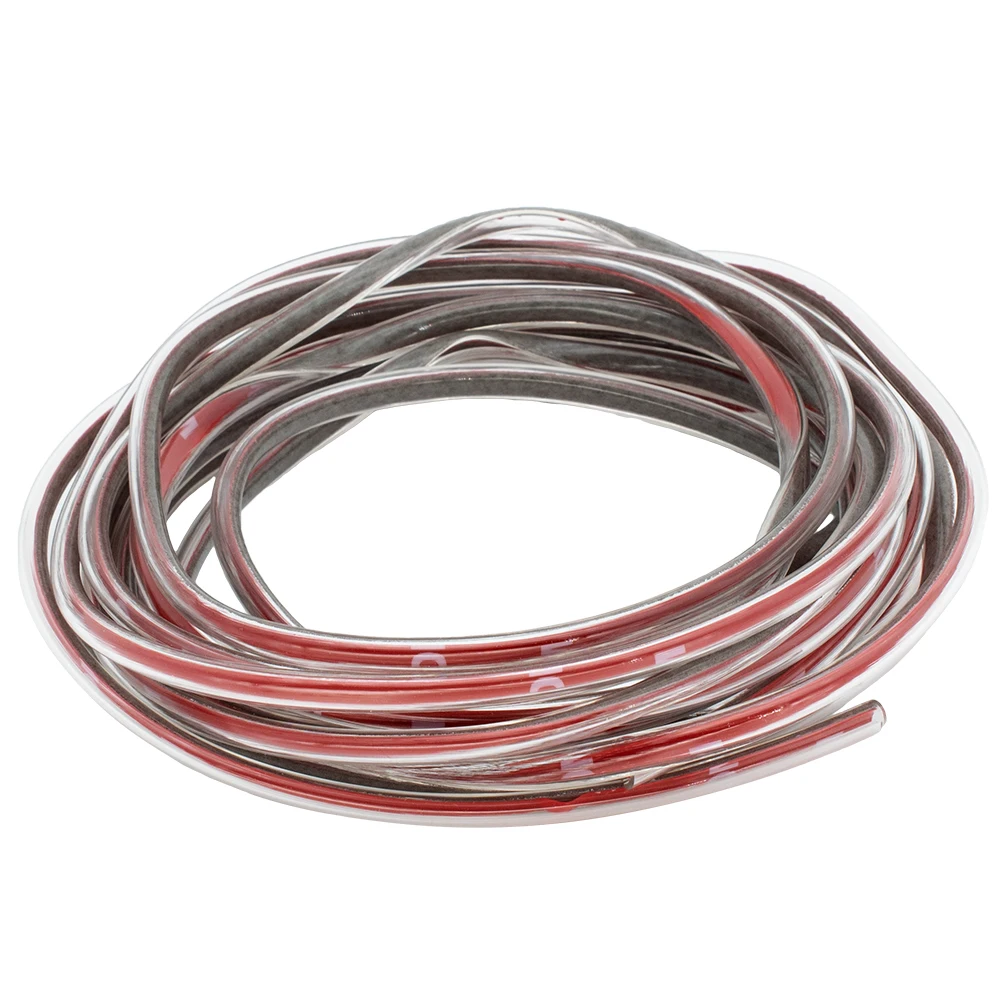 Прозрачная защитная лента для края двери клейкая резиновая отделка защиты от