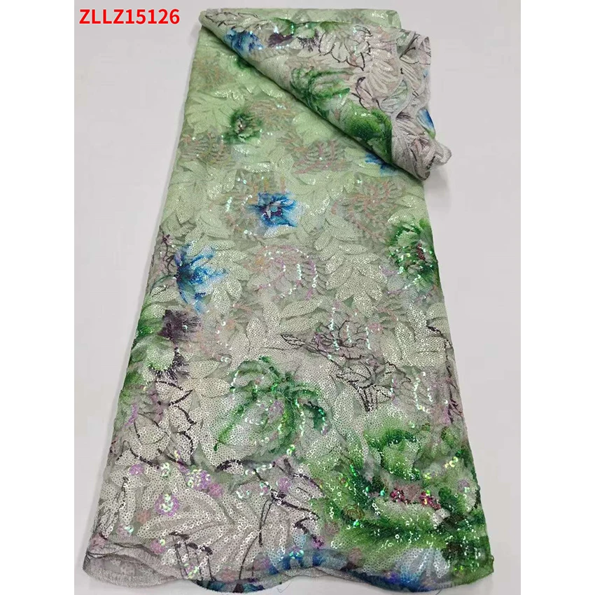 Специальное предложение африканская французская кружевная блестящая цветная