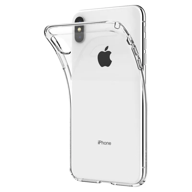 TPU Мягкий Силиконовый ТПУ чехол с принтом для телефона iPhone MAX XR XS X10 SE 5 6 7 8Plus - Цвет: TPU