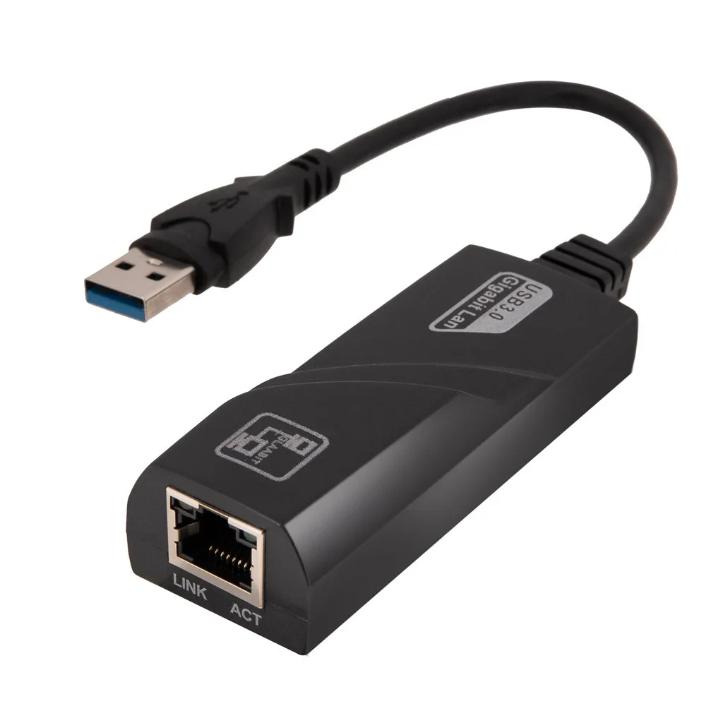 Адаптер Ethernet CARPRIE с USB 3 0 на RJ45 гигабитный адаптер поддержкой 10/100/1000 Мбит/с без