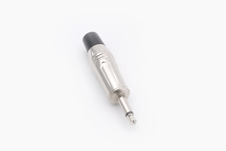 Conector de Fio de Solda Fone de Ouvido Prata Mono Macho Plug Niquelado 2 Pinos Faça Você Mesmo Jack 100 Pçs 3.5mm 7 Renovação da Casa