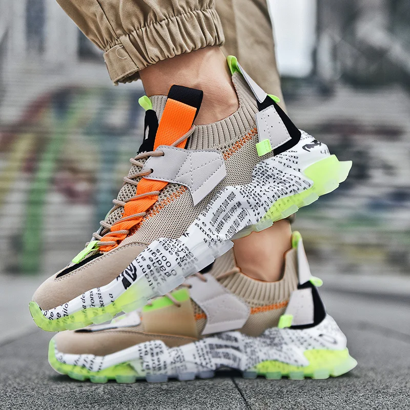 

Men Running Shoes Light Breathableh Man Sneaker New Zapatillas Hombre Blade Men Shoes Outdoor Colorful Basketball Shoes for Boys