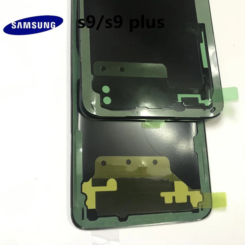 SAMSUNG Galaxy S9, G960, S9+ plus, G965, Задняя стеклянная крышка для батареи, задняя дверь, корпус, чехол, Задняя стеклянная крышка, запчасти