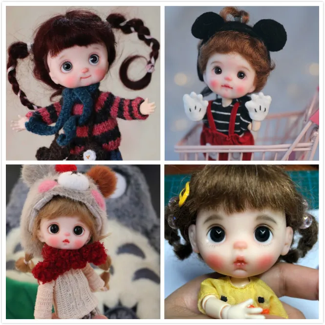 OB11 куклы на заказ 1/8 BJD OB DIY полимерная глина 2020|Куклы| |