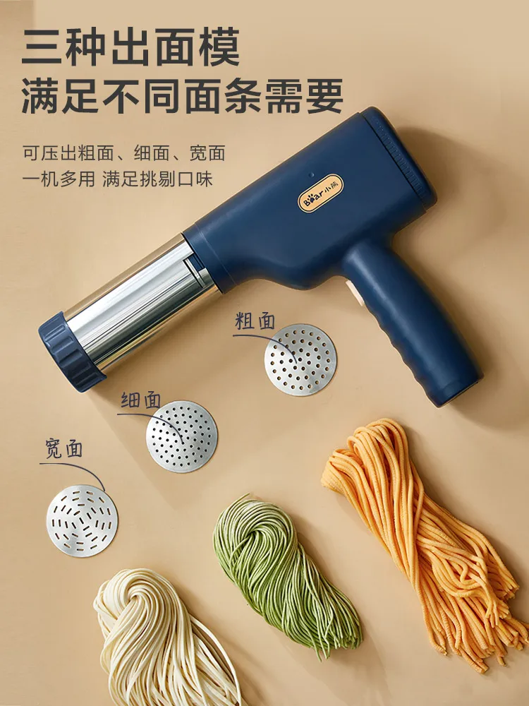 

Stainless Steel Noodle Maker Machine Automatic Machine Fresh Pasta Manual Food Processors Tools Amasadora Pasta Press EH50NM