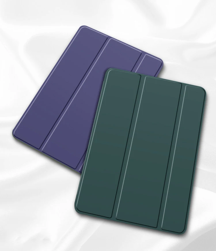 Чехол для планшета Apple iPad Pro10.5 "силиконовый мягкий смарт спящий режим funda Trifold Stand