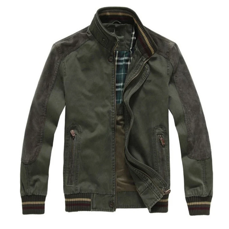 

Winter Jacket Men Casual Fashion Military Jackets Men's Coats Stand Collar Men Windbreaker Jaqueta Masculina Brand Clothing