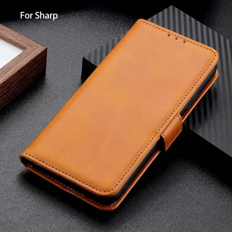 Чехол Кошелек из искусственной кожи для острых стрел M05 Sense 3 Plus One X4 lite Aquos V S7 Arrows RX