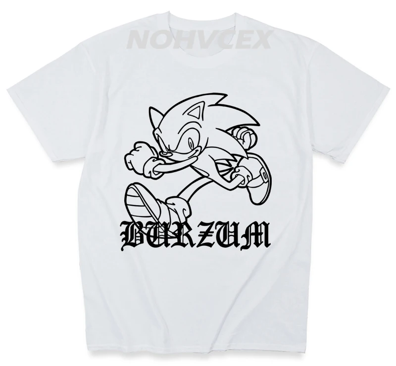 Burzum aske Burzum Черная Мужская футболка с коротким рукавом