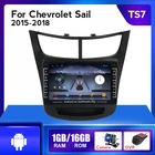 Автомагнитола 2DIN, Android, мультимедийный видеоплеер для Chevrolet Sail Aveo 2015, 2016, 2017, 2018, 2019, USB, Carplay, Wi-Fi, головное устройство, без DVD