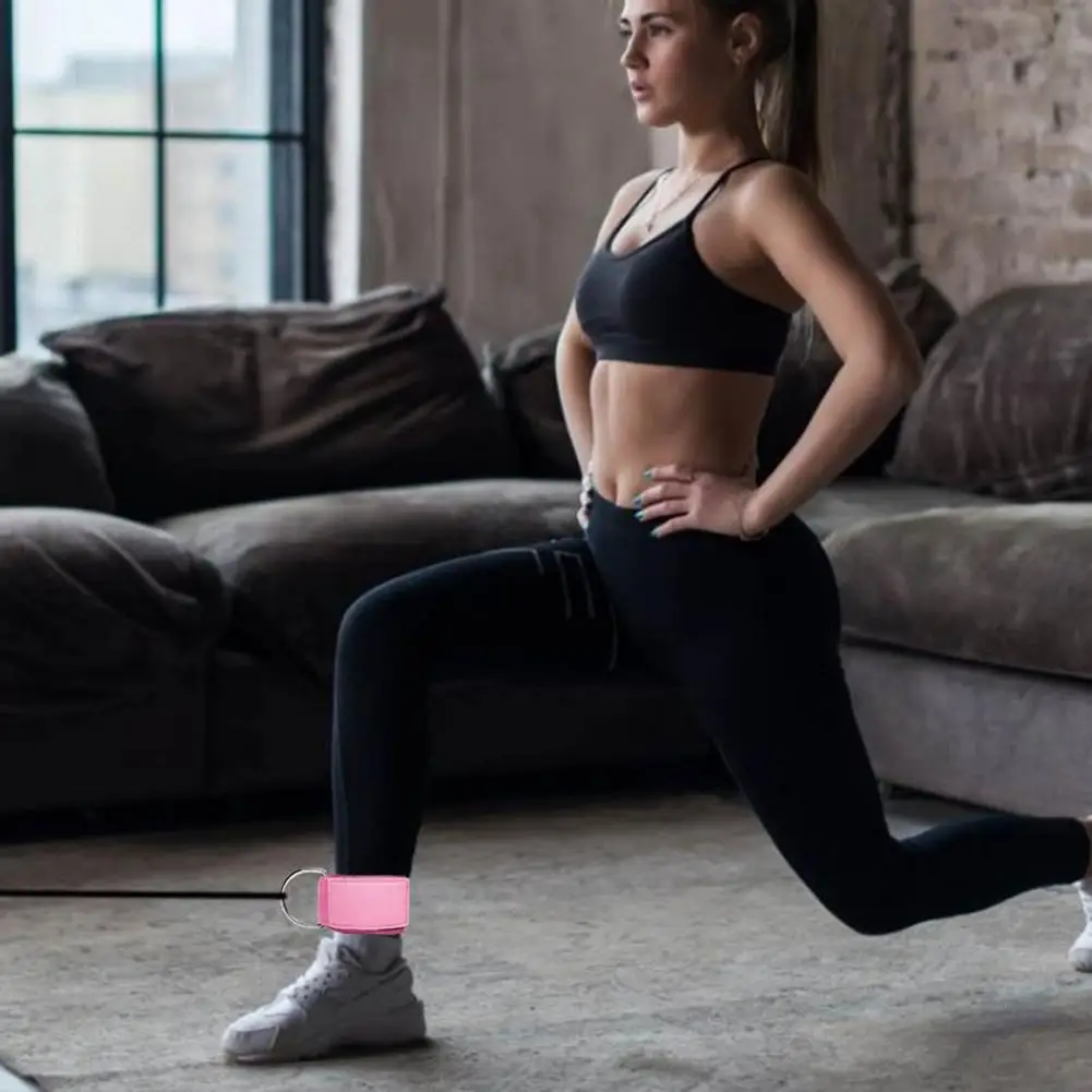 Фитнес силовые тренировки ног кольцо на лодыжки ремень комплект эластичных лент