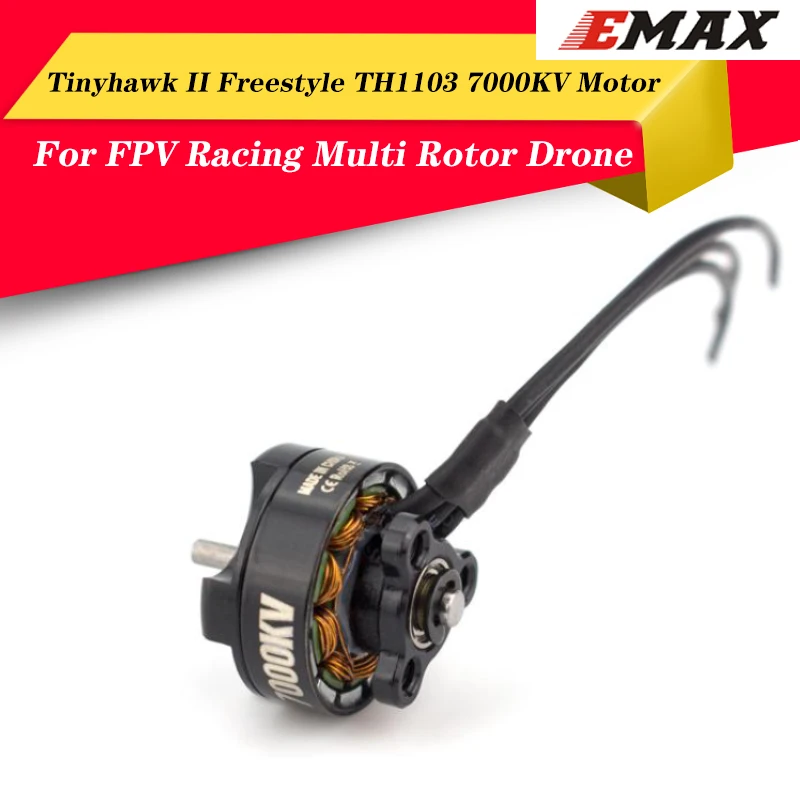 Горячая Распродажа Emax Tinyhawk II Freestyle TH1103 запасной бесщеточный мотор 7000KV для FPV