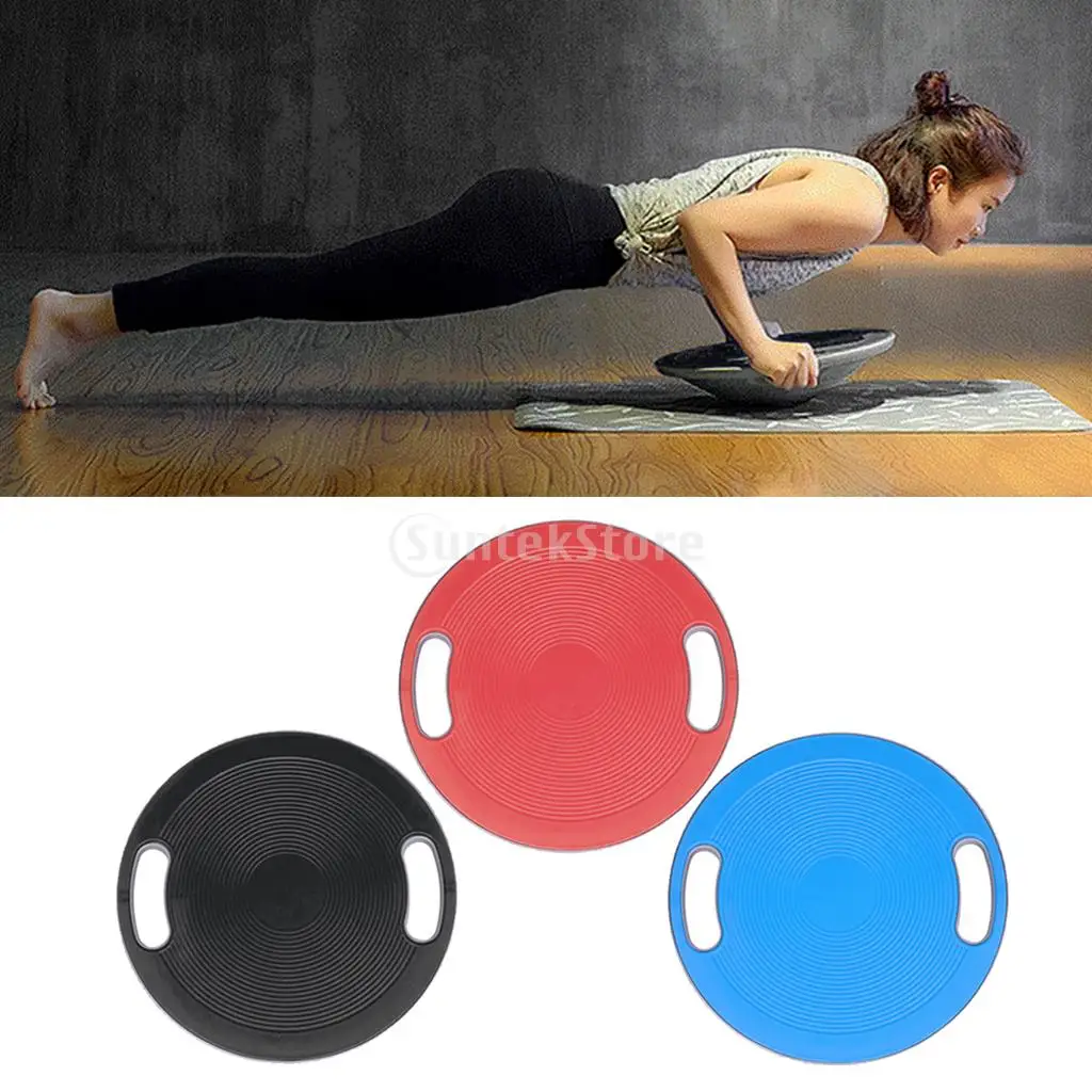 

Balance Board Yoga Training Fitness Disc Home Gym 15.7" Dia Non-slip Surface
