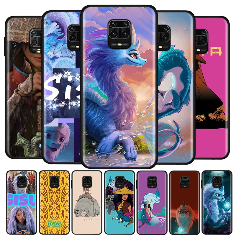 

Cute Raya and The Last Dragon For Xiaomi Redmi Note10 10S 9T 9S 9 8T 8 7 6 5A 5 4 4X Prime Pro Max Soft Silicone Phone Case