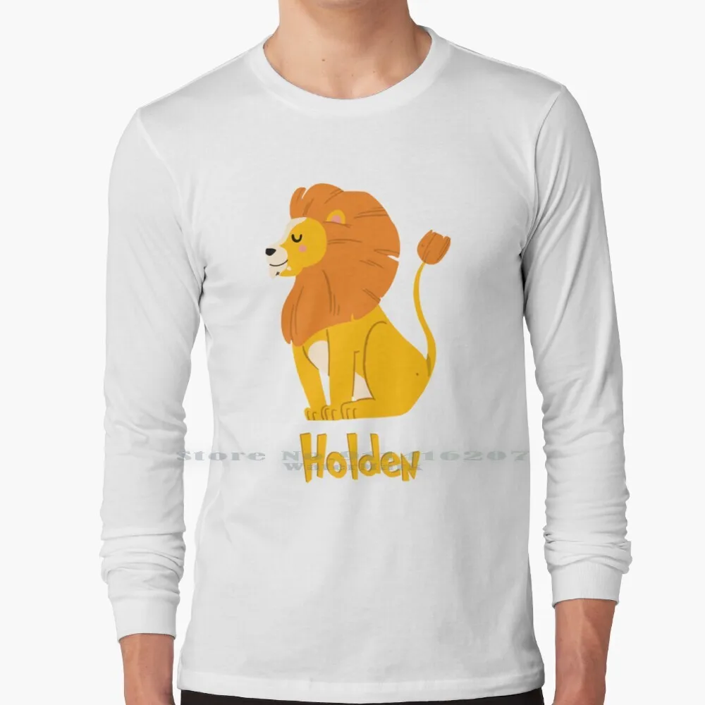 

Holden Lion Baby Boy Wild Animal Name T Shirt 100% Pure Cotton Holden Lion Baby Boy Wild Animal Name Holden Lion Brother Holden