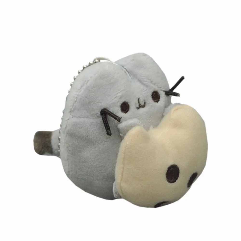 Cookie 8CM 14 видов стилей, единорог, Кит, леопард, тигр, панда, Лев, котики, Civet Cat, 8 см, мягкая подвеска для ключей, кукла, игрушка SYTJ - Цвет: Cookie 8CM