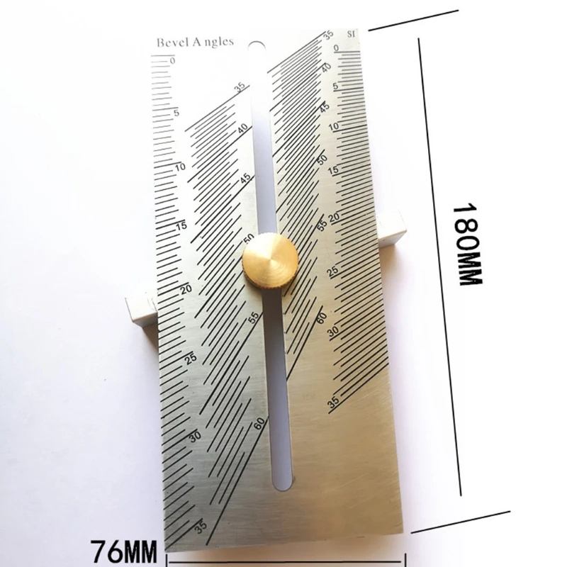Высокоточная деревообрабатывающая угловая линейка для наконечников