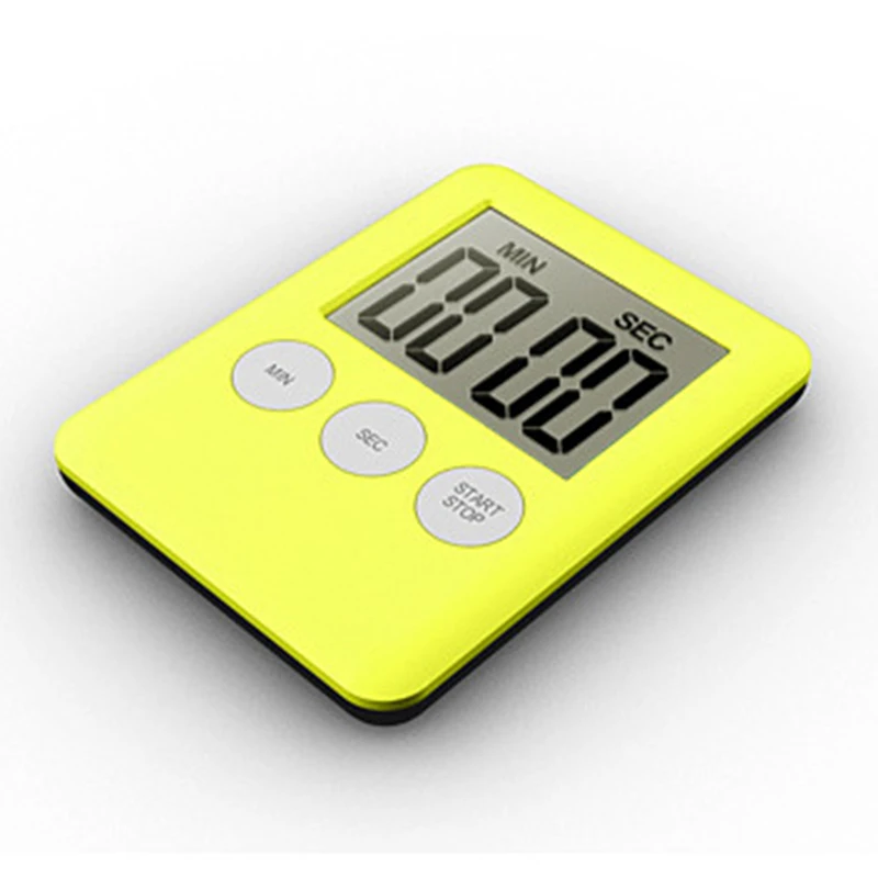 Digital Bathroom Shower Wall Clock Timer With Alarm waterproof LED large screen display Kitchen timer Loud |