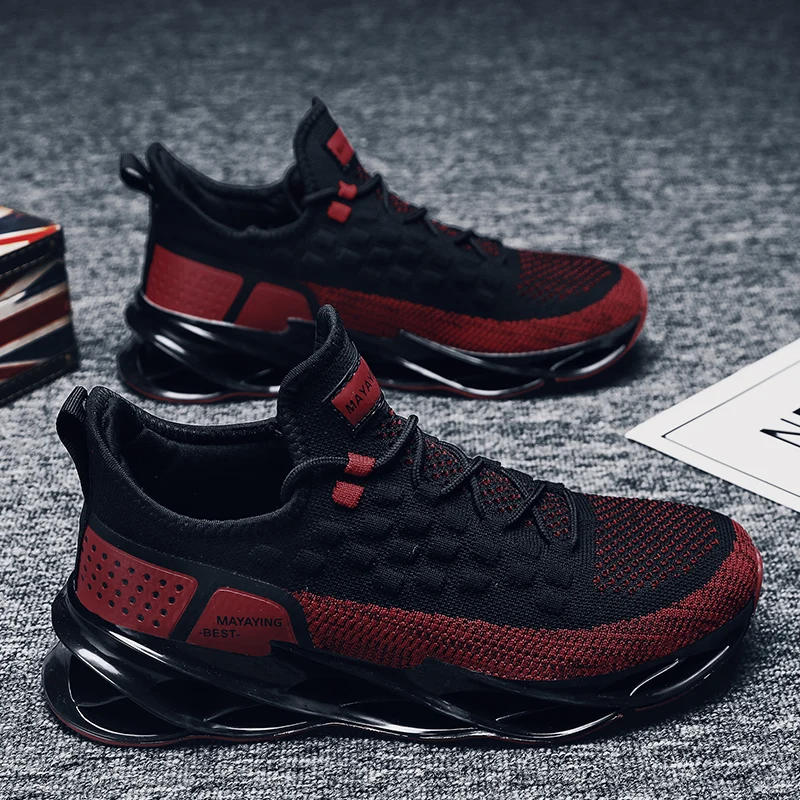 

Outdoor Breathable Anti Slip Casual Shoes For Men Men Shoes Handmade 46 Mesh Fabric Breathable Leisure Sneakers For Casual Male