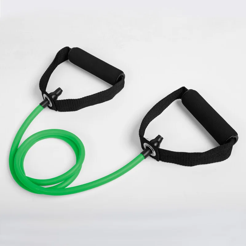 

120cm Yoga Pull Rope Elastic Resistance Bands Fitness Crossfit Workout Exercise Tube Practical Training Rubber Tensile Expander