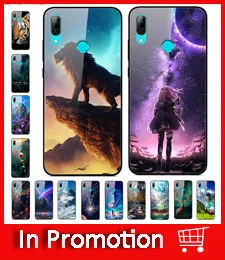 Для huawei P Smart Z чехол из закаленного стекла жесткий чехол для телефона для huawei Y9 Prime чехол s PSmart Z PSmartZ чехол задняя крышка 6,59''