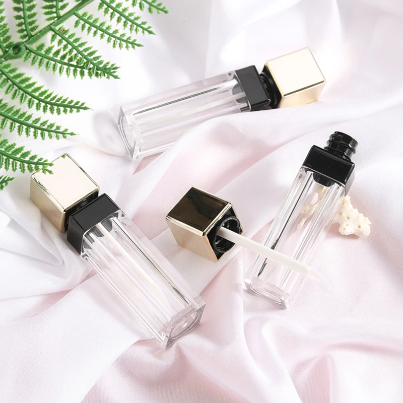 8 мл пустые Пластик розовый тюбик для помады Красота губ масло косметика