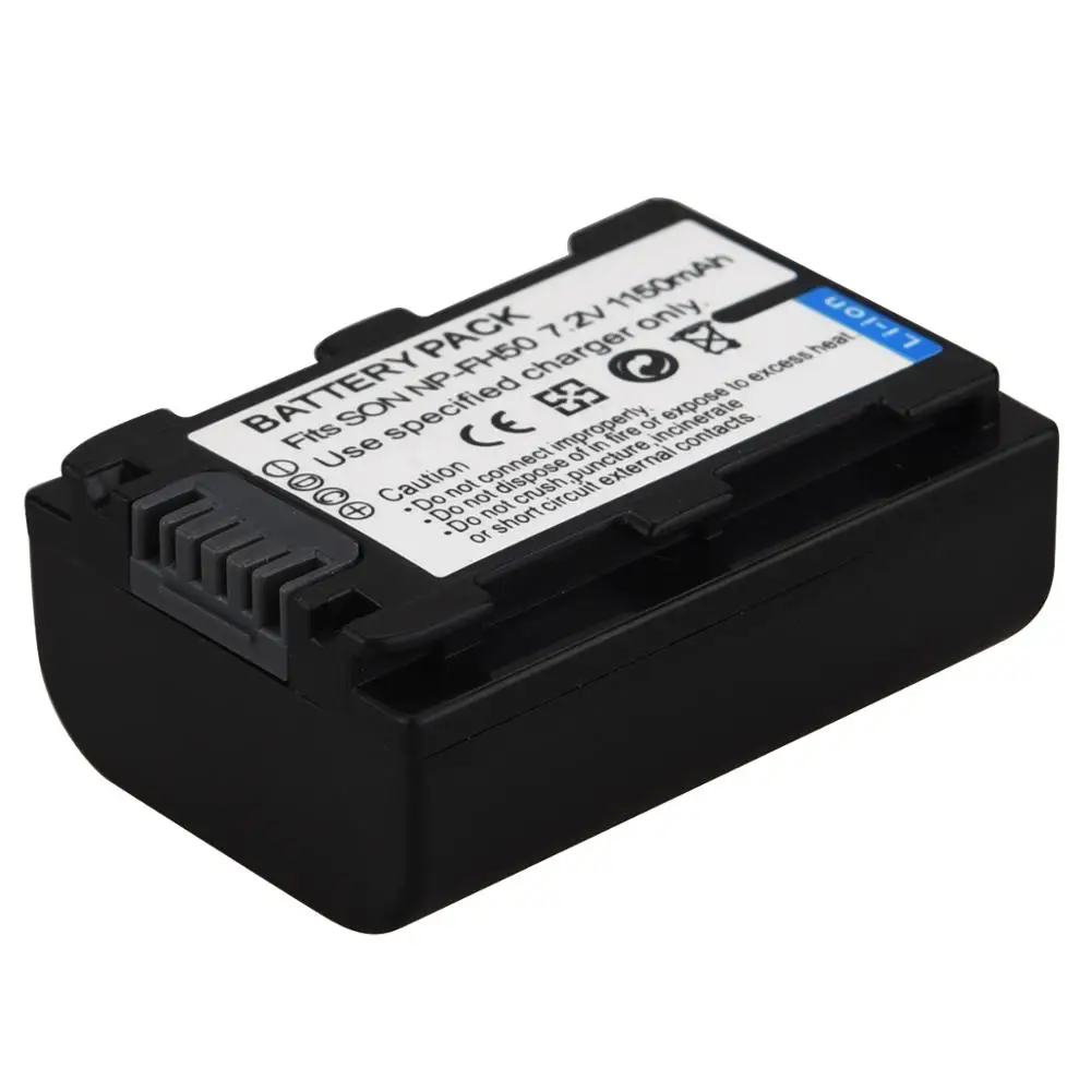 2 шт. NP FH50 FH60 аккумуляторная батарея камеры + USB зарядное устройство для Sony A230 A330 A290