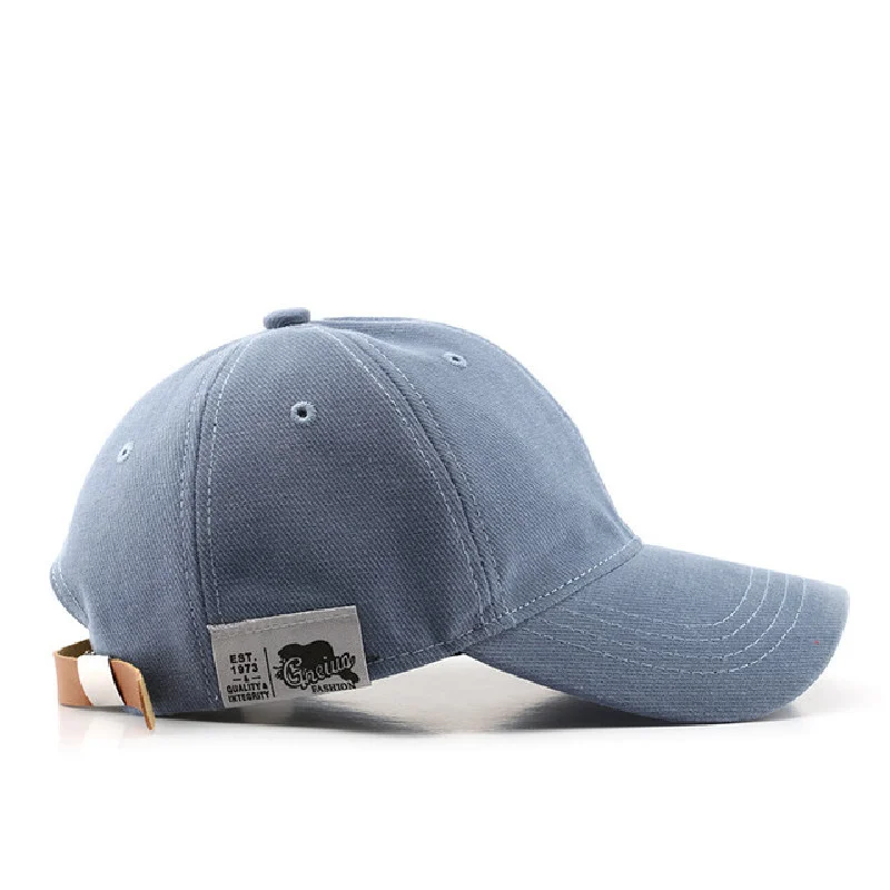 Бейсболка женская хлопковая однотонная Спортивная Кепка в стиле хип хоп с