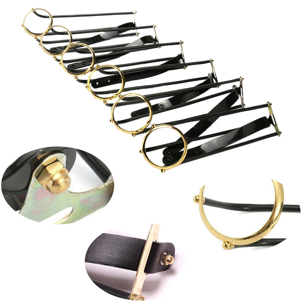 

6 Pcs American Portable Snooker Rail Practical Billiard Table Use Falling Ball Accessories Durable Enter Easy Install Universal