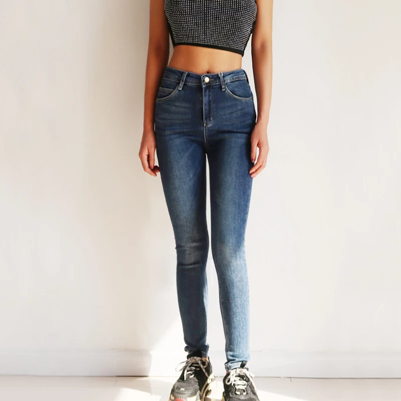 Женские сексуальные узкие джинсы С 5 Карманами|Узкие джинсы| |