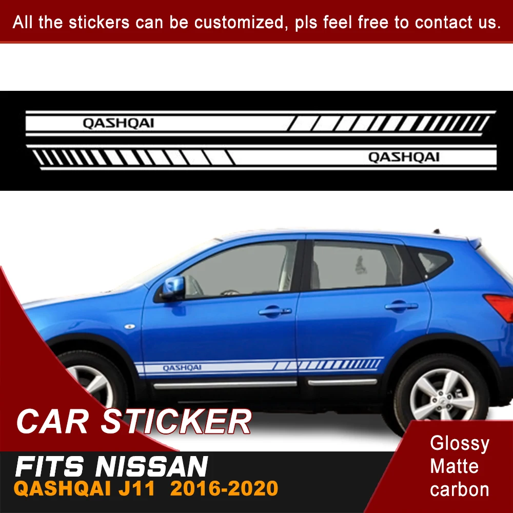 Автомобильные наклейки и для Nissan Qashqai J10 J11 2016 2017 2018 2019 2020 автомобильные аксессуары