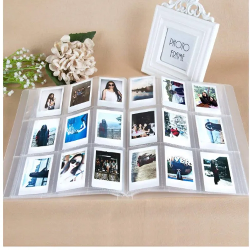64 Pockets Polaroid Photo Album Mini Instant Picture Case Storage For Fujifilm Instax Mini Film 8  Korea Instax Album Fotografia