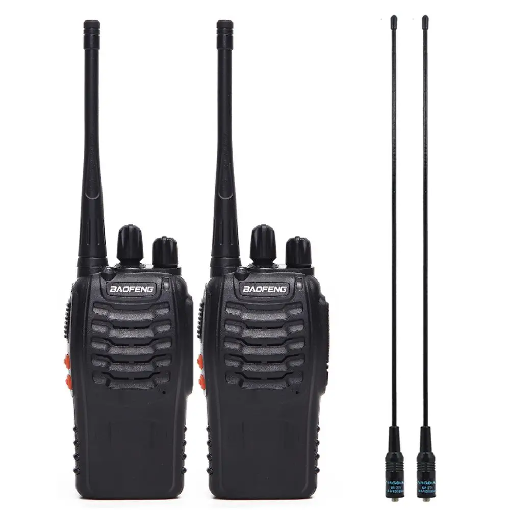 add 771 antenna 2 шт. Baofeng BF-888S портативная рация UHF BF888S портативное радио 888S Comunicador передатчик приемопередатчик+ 2 NA-771 антенна - Цвет: add 771 antenna