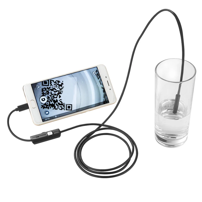 

Эндоскоп 5,5 мм, Android, бороскоп с 6 светодиодный, микро-USB, IP67 EM88