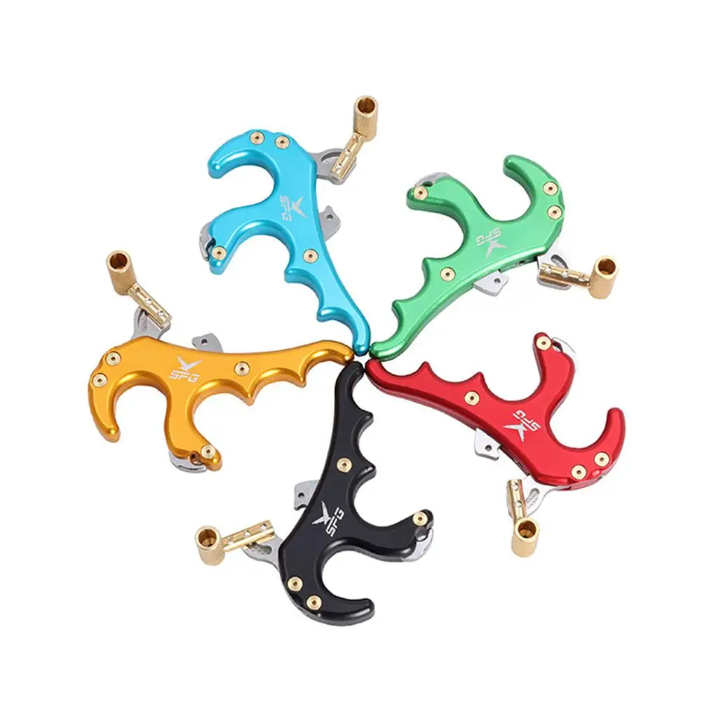 Лук релиз суппорт 4 пальца стрельба из лука спиды триггер для большого захват