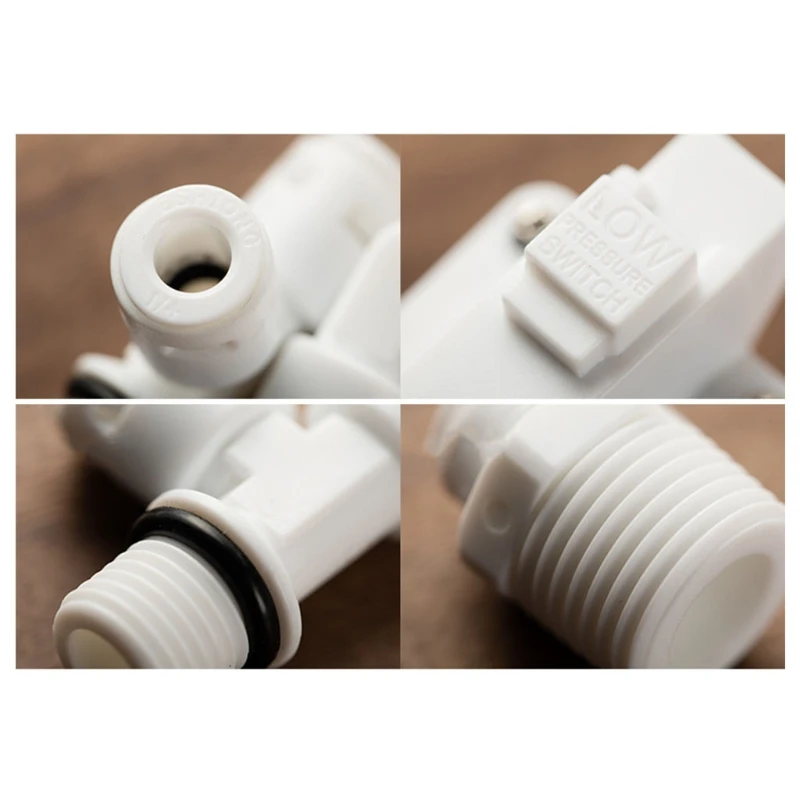 

Water Plastic Pipe Coupling Connector 0.25Inch 0.37Inch Inner Push Type 360 Degree Lock for RO System Water Filter Plastic