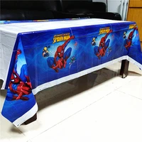 108cm180cm spiderman party supplies table cloth for kids disposable tablecloth favor superhero birthday festival decoration