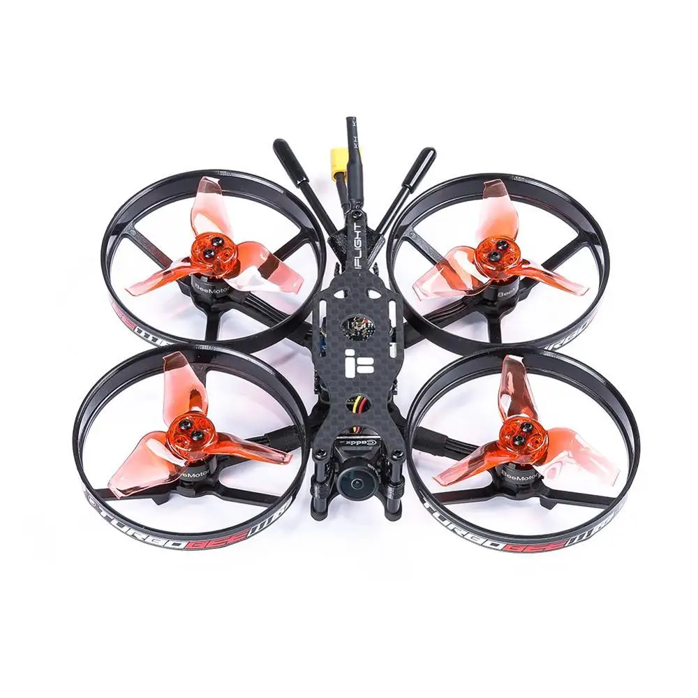 Iflight Turbobee 111r 111mm 4s Micro Fpv Race Drone Bnf With Beemotor 1105 4500kv Motor/caddx Turbo Eos2 Camera/emax 2327 Props | Игрушки и
