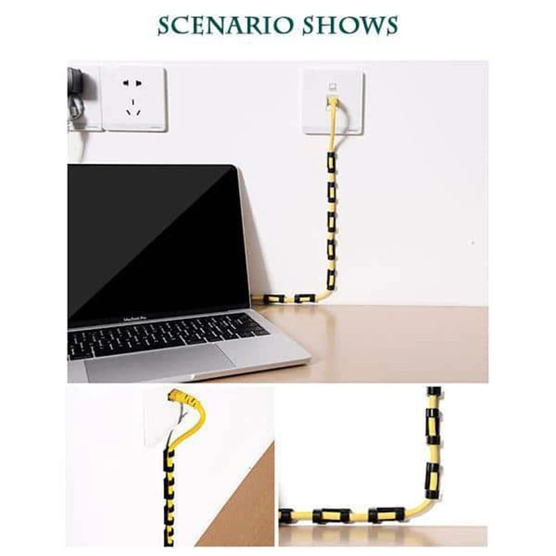 

20pcs Self-adhesive Wire Organizer Fixed Clamp Computer Data Cable Clamps TUE88