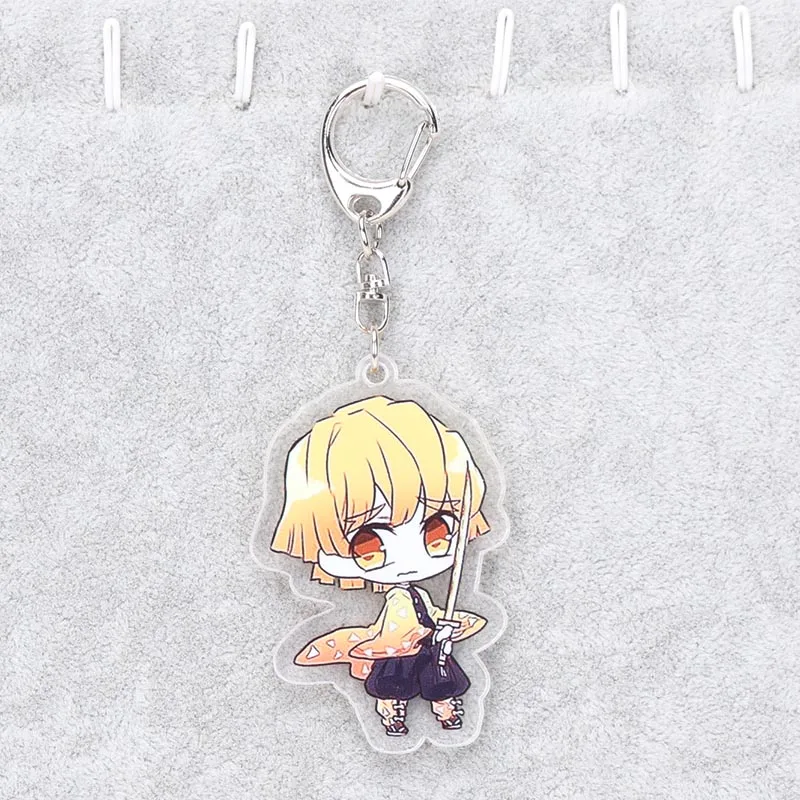 Acrylic keychain8 5,5-16 см Kimetsu no Yaiba акриловый демон убийца Kimetsu no Yaiba брелок Tanjirou Nezuko Kamado фигурка на акриловой подставке Рождество - Цвет: Acrylic keychain8