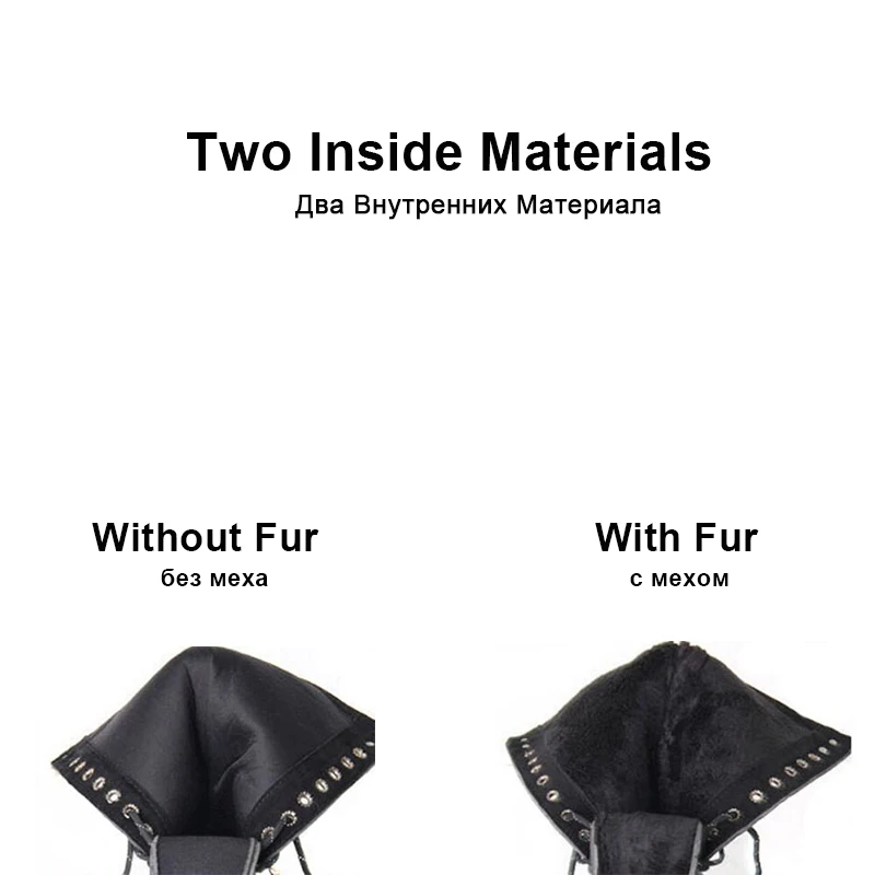 ZALAVOR/большие размеры 37-46 Полусапоги Мужская зимняя теплая плюшевая обувь на меху