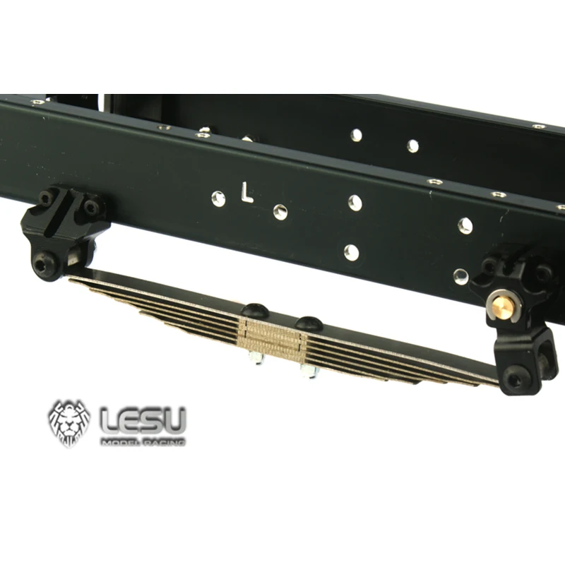 Передняя металлическая подвеска LESU для 1/14 Tamiya RC тягач гидравлический самосвал