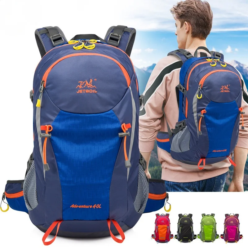 Beste Nieuwe Wandelen Rugzak Grote Capaciteit Slijtvaste Waterdichte Nylon Reizen Unisex Outdoor Camping Bergbeklimmen Trekking Bag