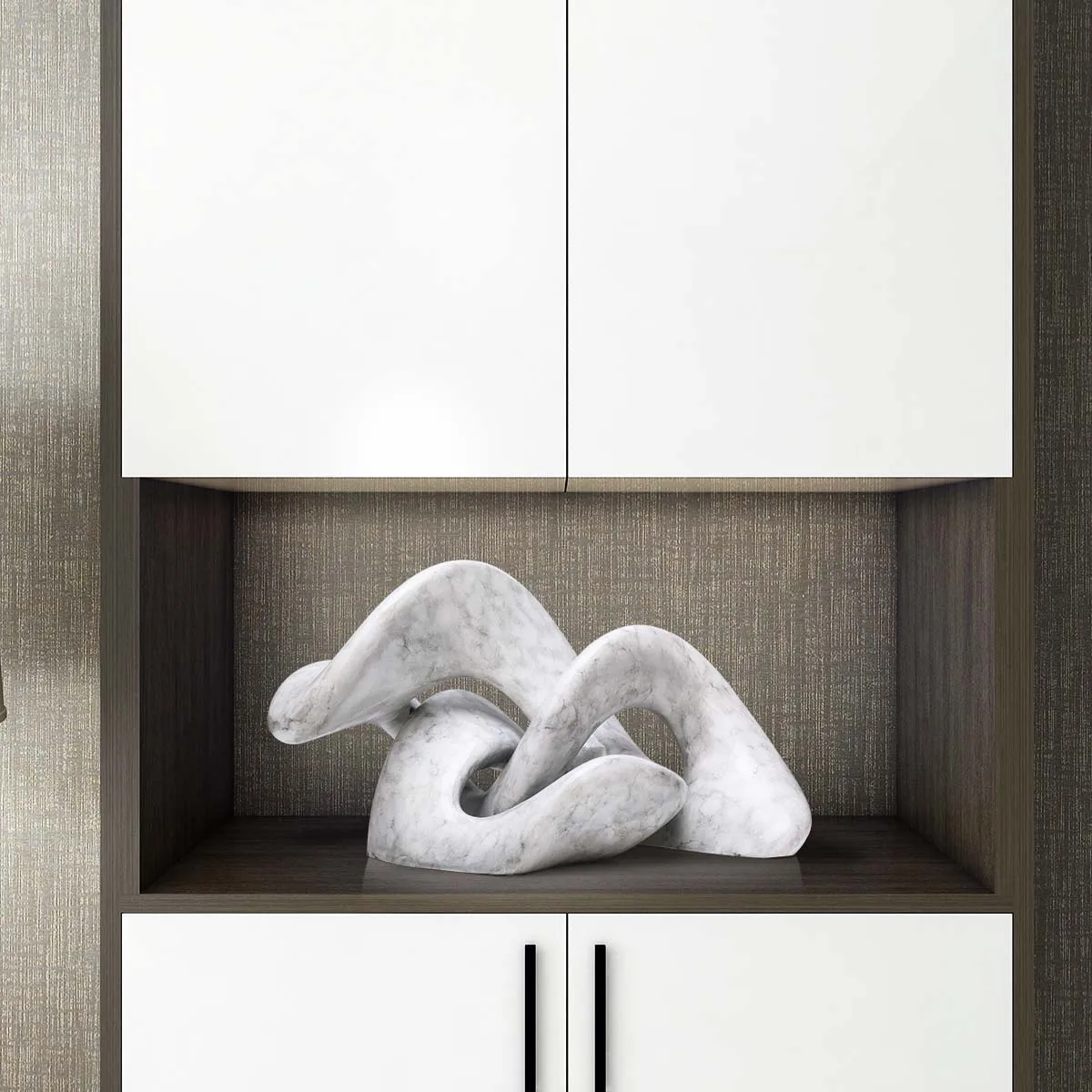 Скульптура долина абстрактная скульптура смолы декоративная Современная