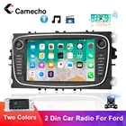 Автомагнитола Camecho, 2 Din, Android 8,1, GPS, мультимедийный плеер для Ford Focus 2 Mk2 EXI MT 3 S-Max, Mondeo Galaxy II, Kuga C-Max, без DVD