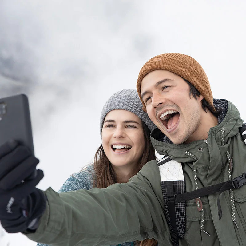 Шерстяная вязаная шапка Naturehike NH21FS553 со складками теплая утепленная для улицы