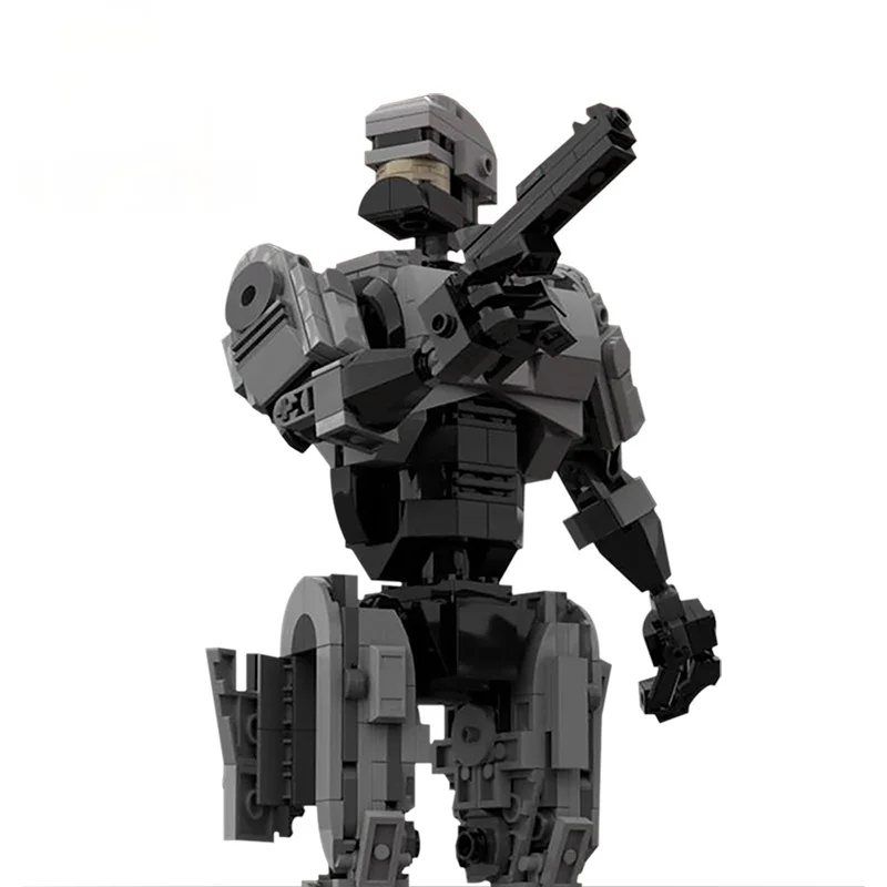 

MOC Armed High-tech Building Blocks Future High-Tech Protector SWAT Military Bricks DIY Creativity Toys for Children Gifts