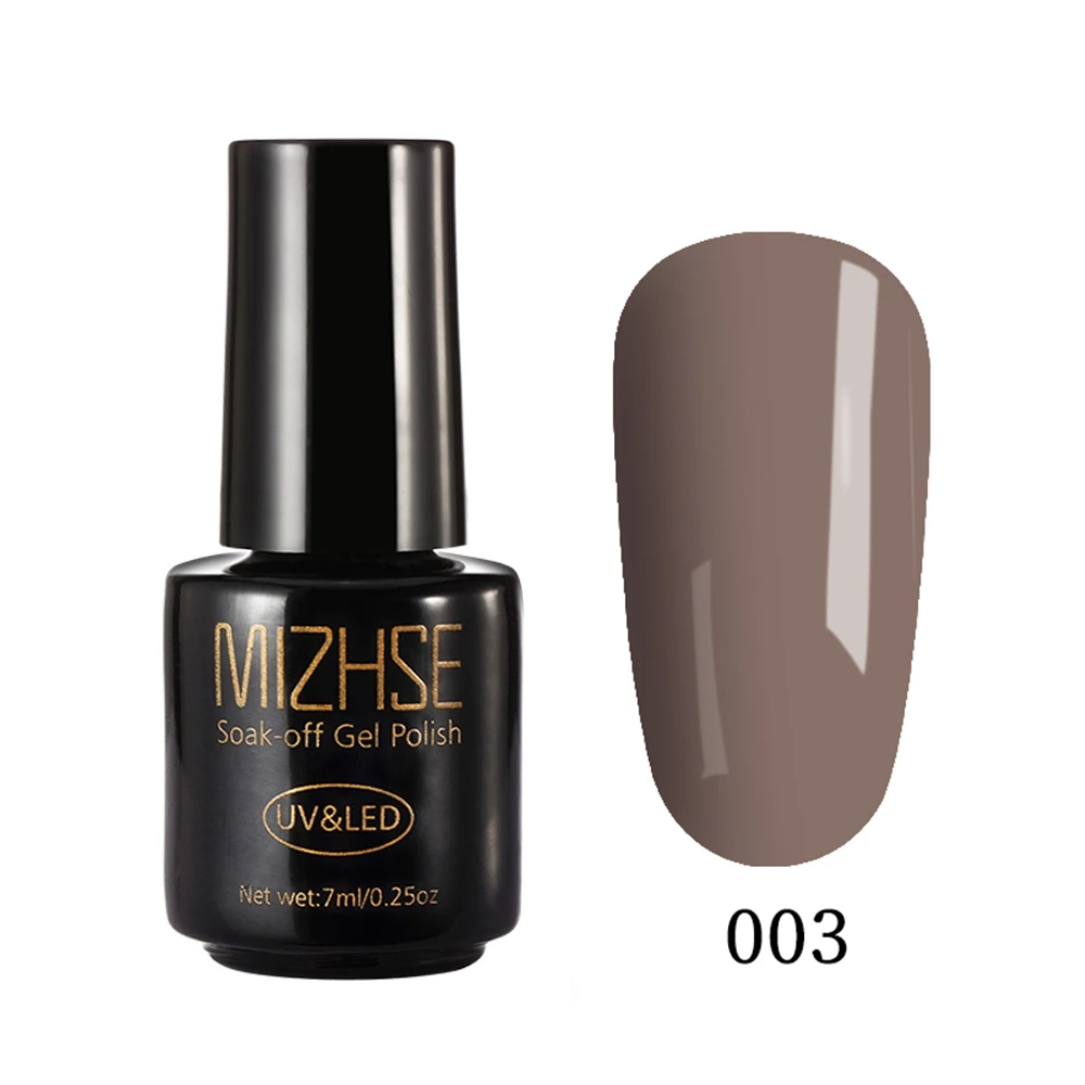 MQD003 MIZHSE Гель-лак для ногтей 7 мл UV Vernis Полупостоянный праймер верхнее покрытие для маникюра xx цветов гелевое покрытие для ногтей гель-арт - Цвет: MQD003