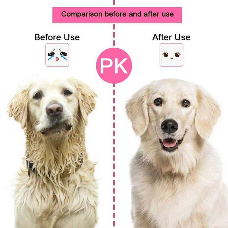 

Self Cleaning Slicker Brush for Dogs and Cats,Pet Grooming Tool,Removes Undercoat,Shedding Mats and Hair,Dander